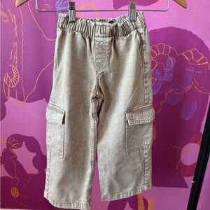 H&M Kids Beige Cargo Pants
